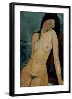 Modigliani: Nude, C1917-Amedeo Modigliani-Framed Giclee Print