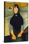 Modigliani: Woman, 1918-Amedeo Modigliani-Stretched Canvas