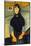 Modigliani: Woman, 1918-Amedeo Modigliani-Mounted Giclee Print