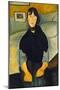 Modigliani: Woman, 1918-Amedeo Modigliani-Mounted Giclee Print