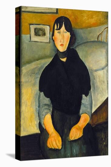 Modigliani: Woman, 1918-Amedeo Modigliani-Stretched Canvas