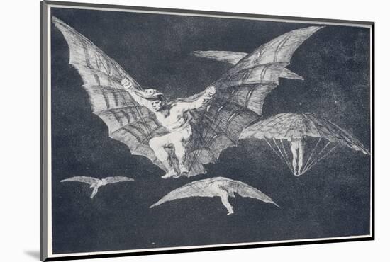 Modo De Volar-Francisco de Goya-Mounted Photographic Print