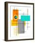 Modop in Orange-Tonya Newton-Framed Art Print