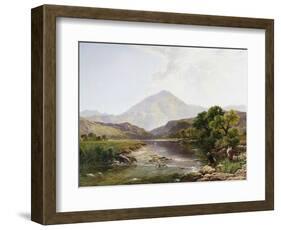 Moel Hebog from the Stepping Stone, Wales-Henry John Boddington-Framed Giclee Print