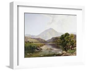 Moel Hebog from the Stepping Stone, Wales-Henry John Boddington-Framed Giclee Print