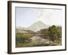 Moel Hebog from the Stepping Stone-Henry John Boddington-Framed Giclee Print