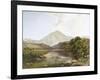 Moel Hebog from the Stepping Stone-Henry John Boddington-Framed Giclee Print