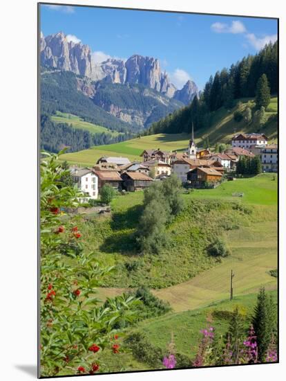 Moena, Fassa Valley, Trento Province, Trentino-Alto Adige/South Tyrol, Italian Dolomites, Italy-Frank Fell-Mounted Photographic Print