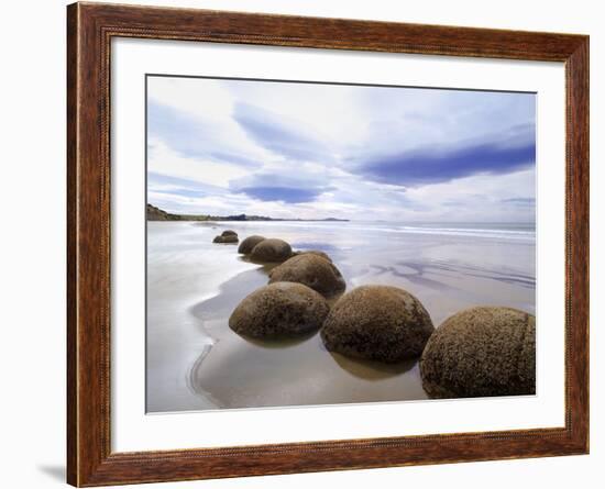 Moeraki Boulders #3, New Zealand 98-Monte Nagler-Framed Photographic Print