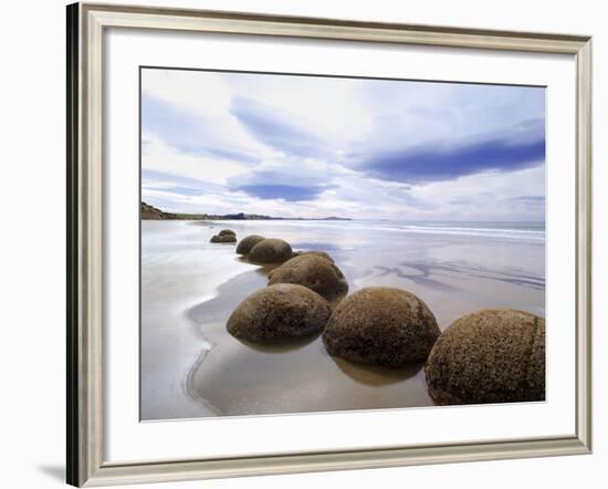 Moeraki Boulders #3, New Zealand 98-Monte Nagler-Framed Photographic Print