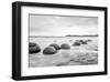 Moeraki Boulders Koekohe Beach-null-Framed Art Print