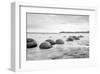 Moeraki Boulders Koekohe Beach-null-Framed Art Print