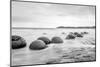 Moeraki Boulders Koekohe Beach-null-Mounted Art Print