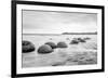 Moeraki Boulders Koekohe Beach-null-Framed Art Print