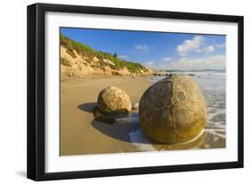 Moeraki Boulders Massive Spherical Rocks Which-null-Framed Photographic Print