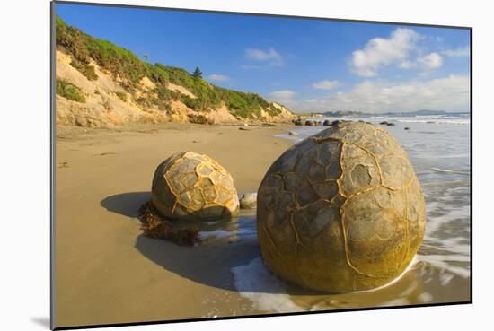 Moeraki Boulders Massive Spherical Rocks Which-null-Mounted Photographic Print