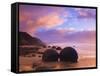 Moeraki Boulders, Moeraki, Otago, South Island, New Zealand, Pacific-Jochen Schlenker-Framed Stretched Canvas