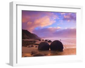 Moeraki Boulders, Moeraki, Otago, South Island, New Zealand, Pacific-Jochen Schlenker-Framed Photographic Print