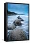 Moeraki Boulders, Moeraki, Otago, South Island, New Zealand, Pacific-John Alexander-Framed Stretched Canvas