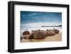 Moeraki Boulders New Zealand-null-Framed Premium Giclee Print