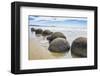 Moeraki Boulders New Zealand-null-Framed Art Print