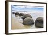 Moeraki Boulders New Zealand-null-Framed Art Print