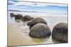 Moeraki Boulders New Zealand-null-Mounted Art Print