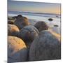 Moeraki Boulders, Otago, South Island, New Zealand-Rainer Mirau-Mounted Photographic Print