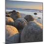 Moeraki Boulders, Otago, South Island, New Zealand-Rainer Mirau-Mounted Photographic Print