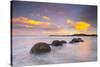 Moeraki Boulders, South Island, New Zealand-Doug Pearson-Stretched Canvas