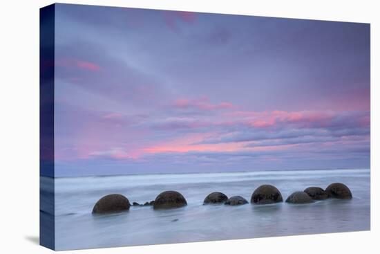 Moeraki Boulders, South Island, New Zealand-Doug Pearson-Stretched Canvas