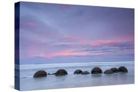 Moeraki Boulders, South Island, New Zealand-Doug Pearson-Stretched Canvas