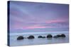 Moeraki Boulders, South Island, New Zealand-Doug Pearson-Stretched Canvas