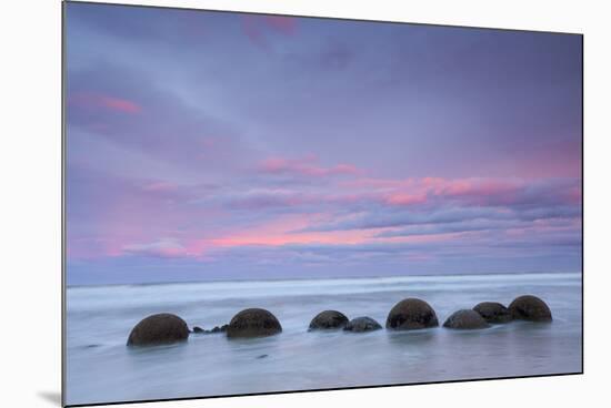 Moeraki Boulders, South Island, New Zealand-Doug Pearson-Mounted Photographic Print