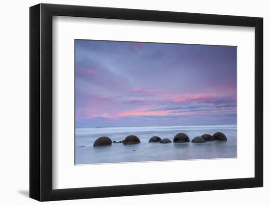 Moeraki Boulders, South Island, New Zealand-Doug Pearson-Framed Photographic Print