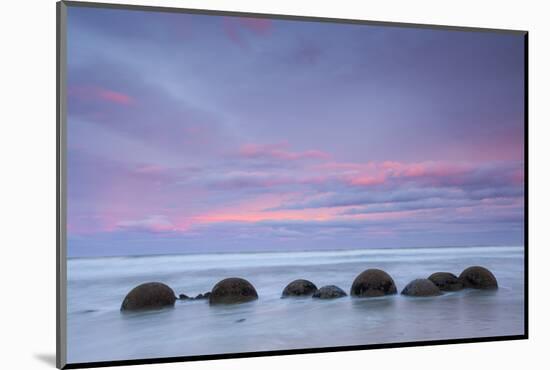 Moeraki Boulders, South Island, New Zealand-Doug Pearson-Mounted Photographic Print