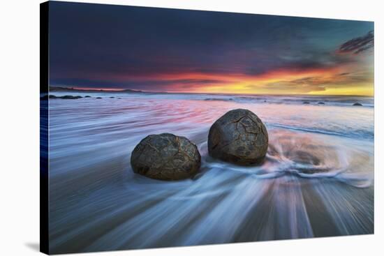 Moeraki Boulders-Yan Zhang-Stretched Canvas