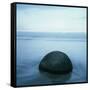 Moeraki Boulders-Micha Pawlitzki-Framed Stretched Canvas