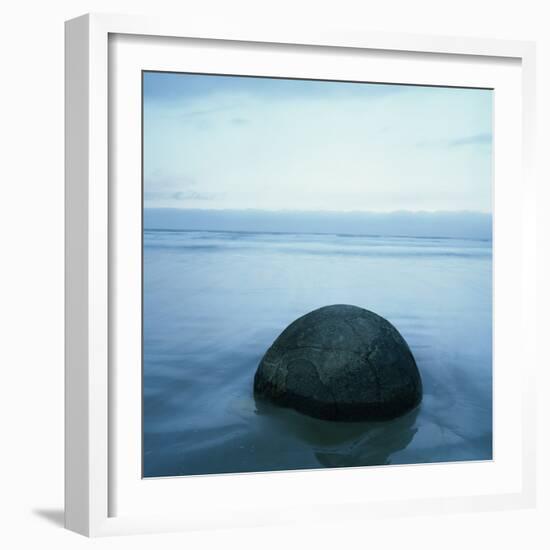 Moeraki Boulders-Micha Pawlitzki-Framed Photographic Print