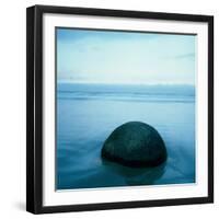 Moeraki Boulders-Micha Pawlitzki-Framed Premium Photographic Print