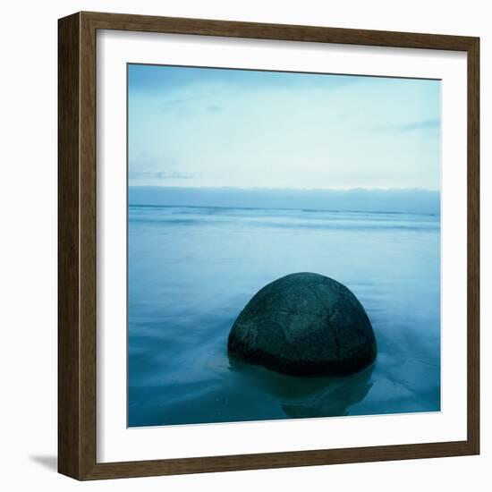 Moeraki Boulders-Micha Pawlitzki-Framed Photographic Print