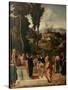 Moess Undergoes Trial by Fire, 1502-1505-Giorgione-Stretched Canvas