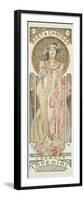 Moet and Chandon: Dry Imperial, 1899-Alphonse Mucha-Framed Premium Giclee Print