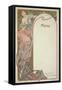 Moet and Chandon Menu, 1899-Alphonse Mucha-Framed Stretched Canvas