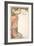 Moet and Chandon Menu, 1899-Alphonse Mucha-Framed Giclee Print