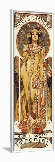 Moet & Chandon-Alphonse Mucha-Framed Poster