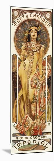 Moet & Chandon-Alphonse Mucha-Mounted Poster