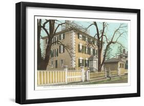 Moffat Whipple Ladd House, Portsmouth, New Hampshire-null-Framed Art Print