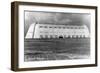 Moffett Field, California - Giant Hangar Exterior-Lantern Press-Framed Art Print