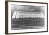 Moffett Field, California - Giant Hangar Exterior-Lantern Press-Framed Art Print